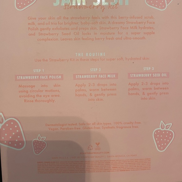 Fourth Ray Jam Sesh Strawberry Kit NEW - Picture 3 of 3